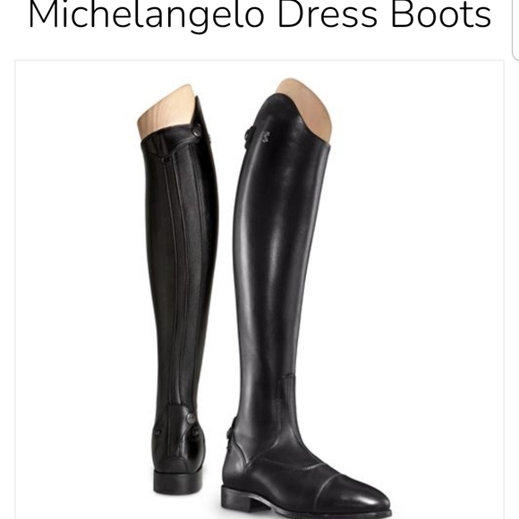 Used Michelangelo tredstep dress boots slim calf - Picture 2 of 3